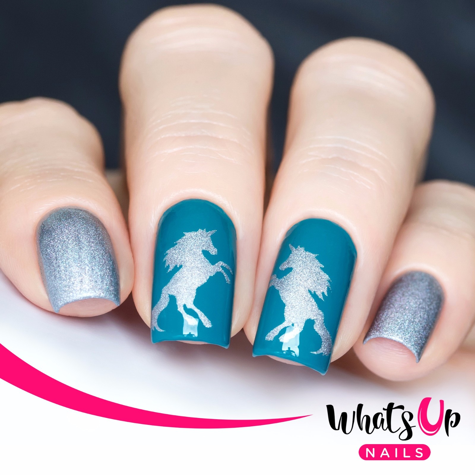 Unicorn Stencils for Nails, Nail Stickers, Nail Art, Nail Vinyls