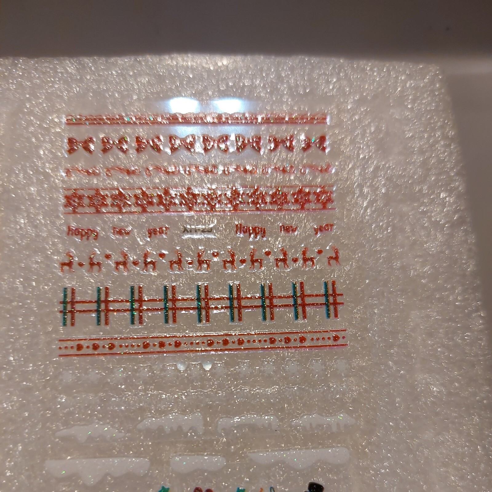 6 X Small Sheets Of Christmas Nail Art Stickers (Dn122) New