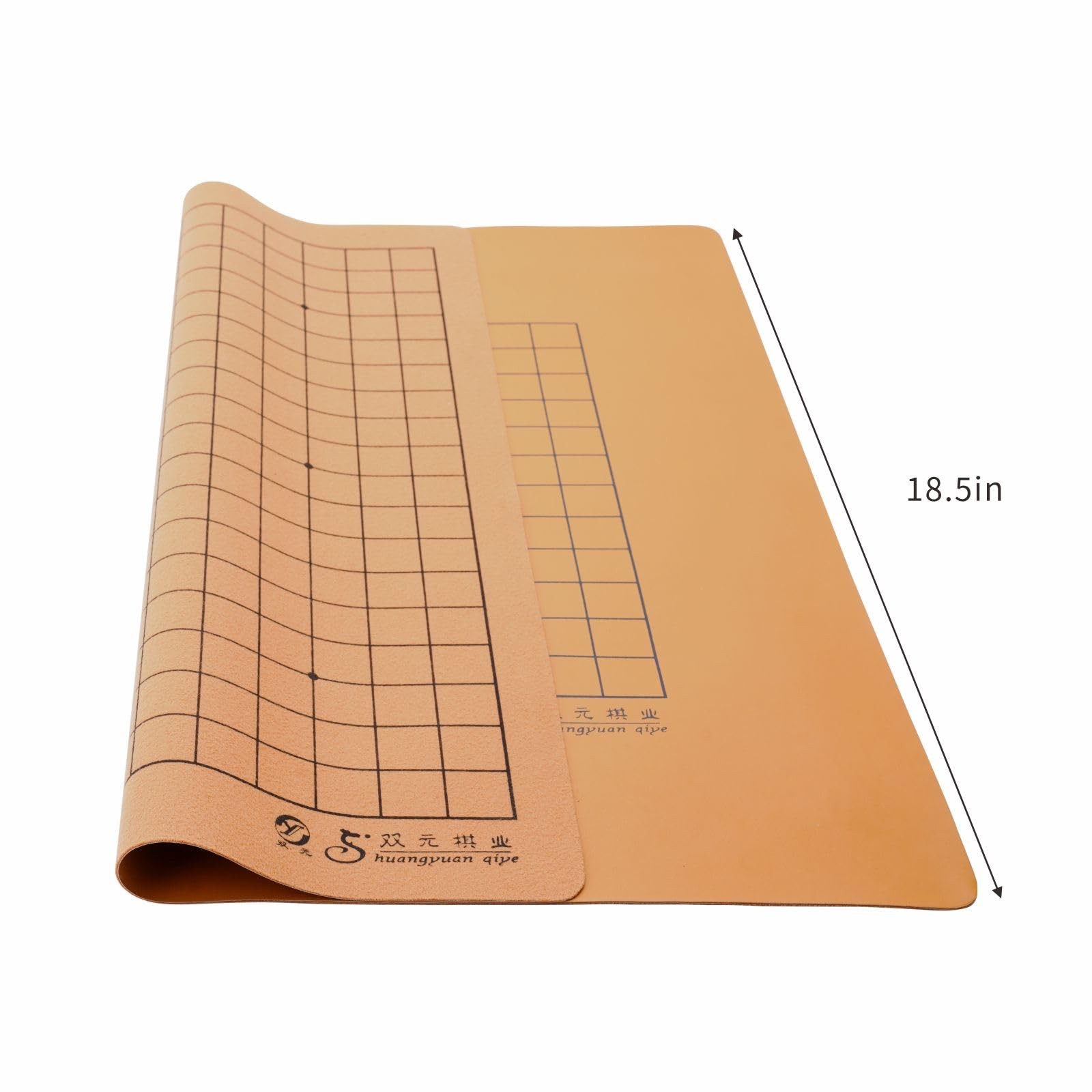 SongYun Go Game Board Reversible 19 x 19/13×13 Roll-up 18.9 x 18 x 0.1 inches