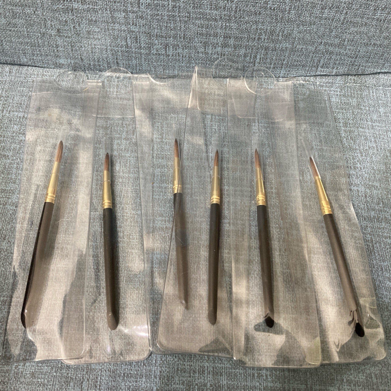 Fing’rs Acrylic Brushes SET OF 6 For Nail Art