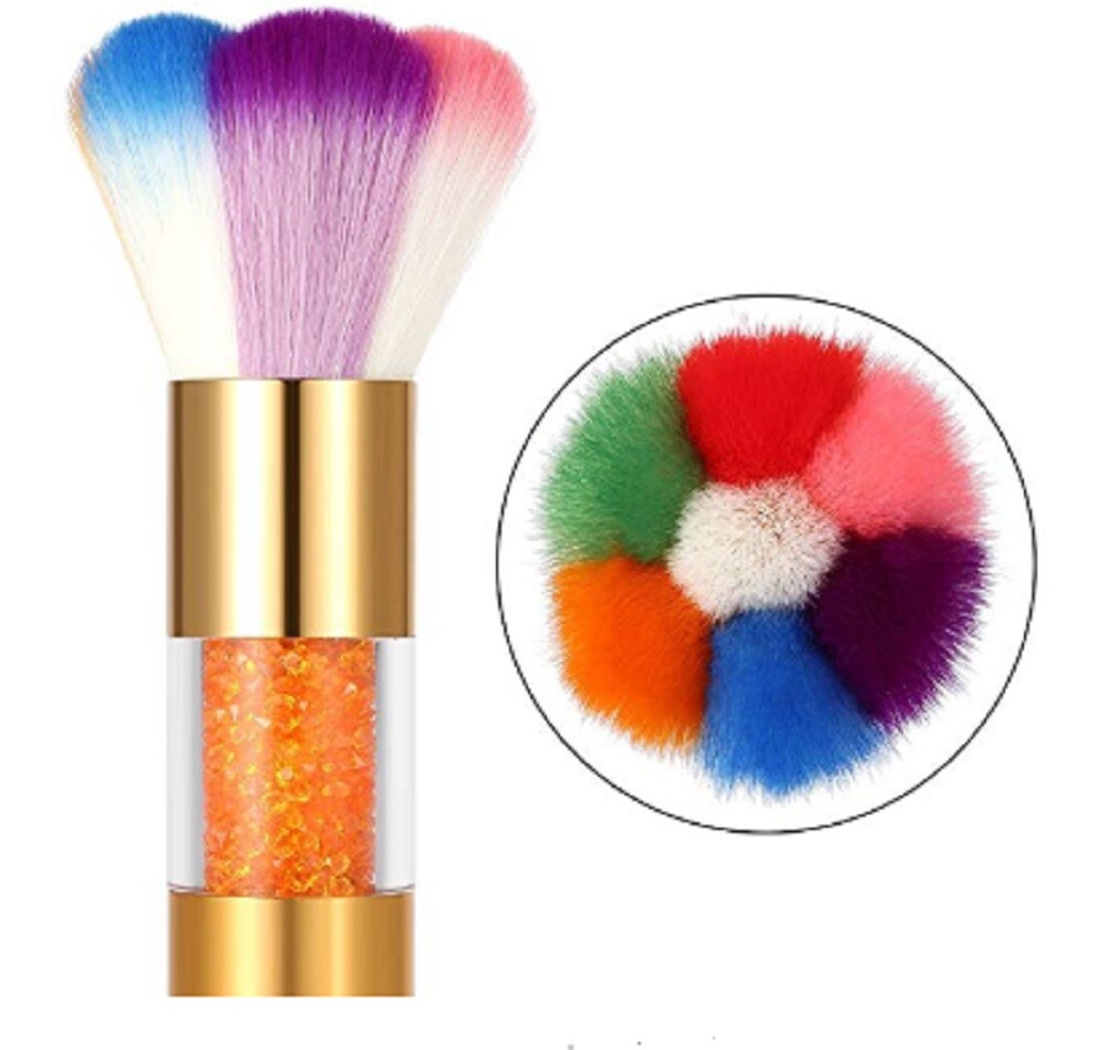 Nail Dust Brush Set – Acrylic & UV Gel Powder Art Remover, Cleaner Brushes