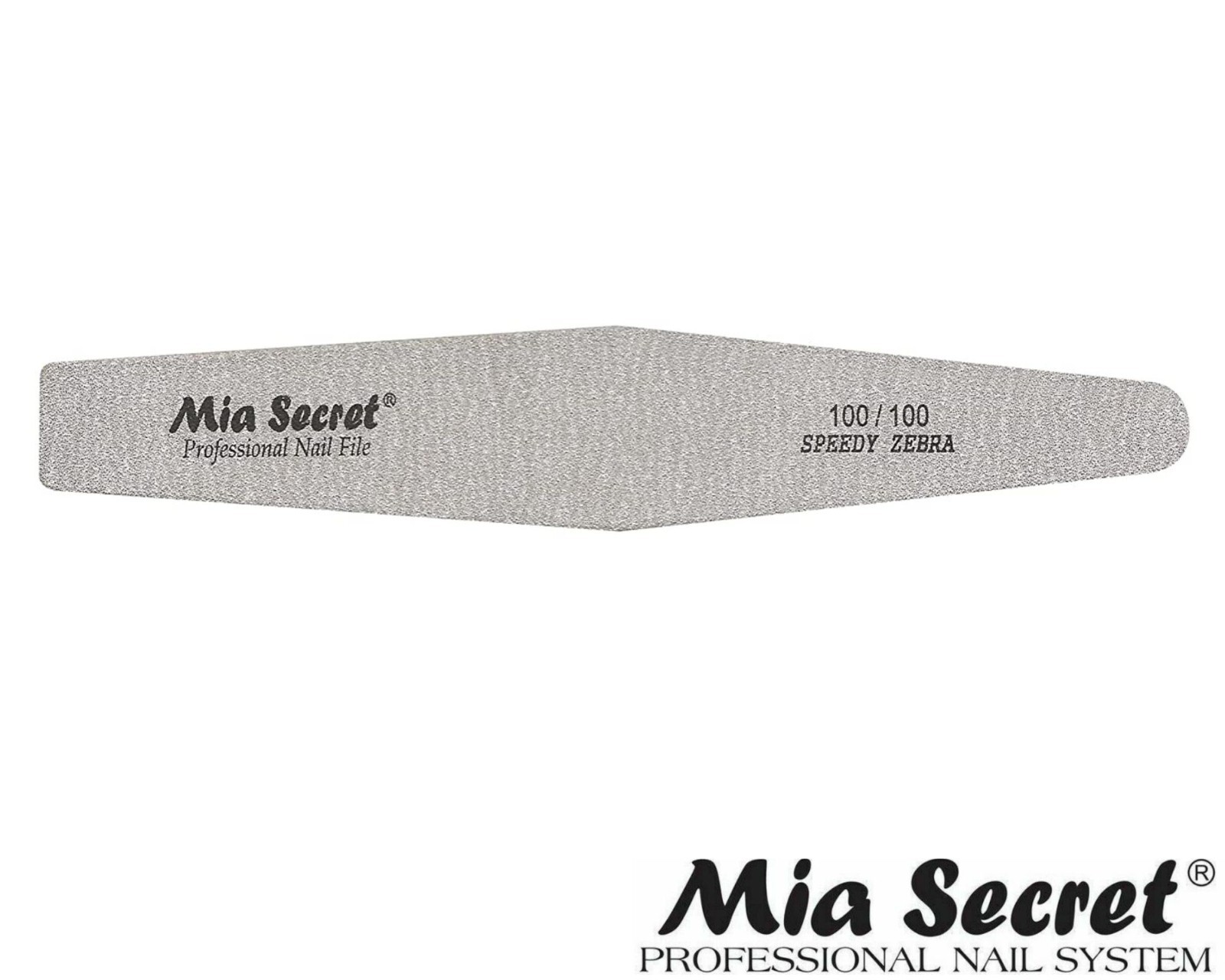 Mia Secret–Nail File/Sponge-Diamond, Straight, Curve, Halfmoon- Choose Yours