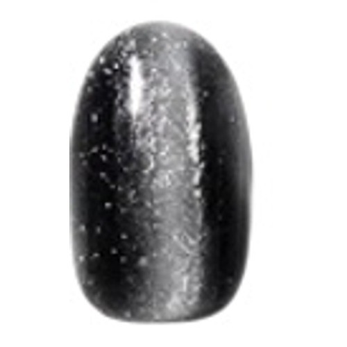 Glamnetic Galactic Press On Nails Short Round Black Glitter Cat Eye New in Box