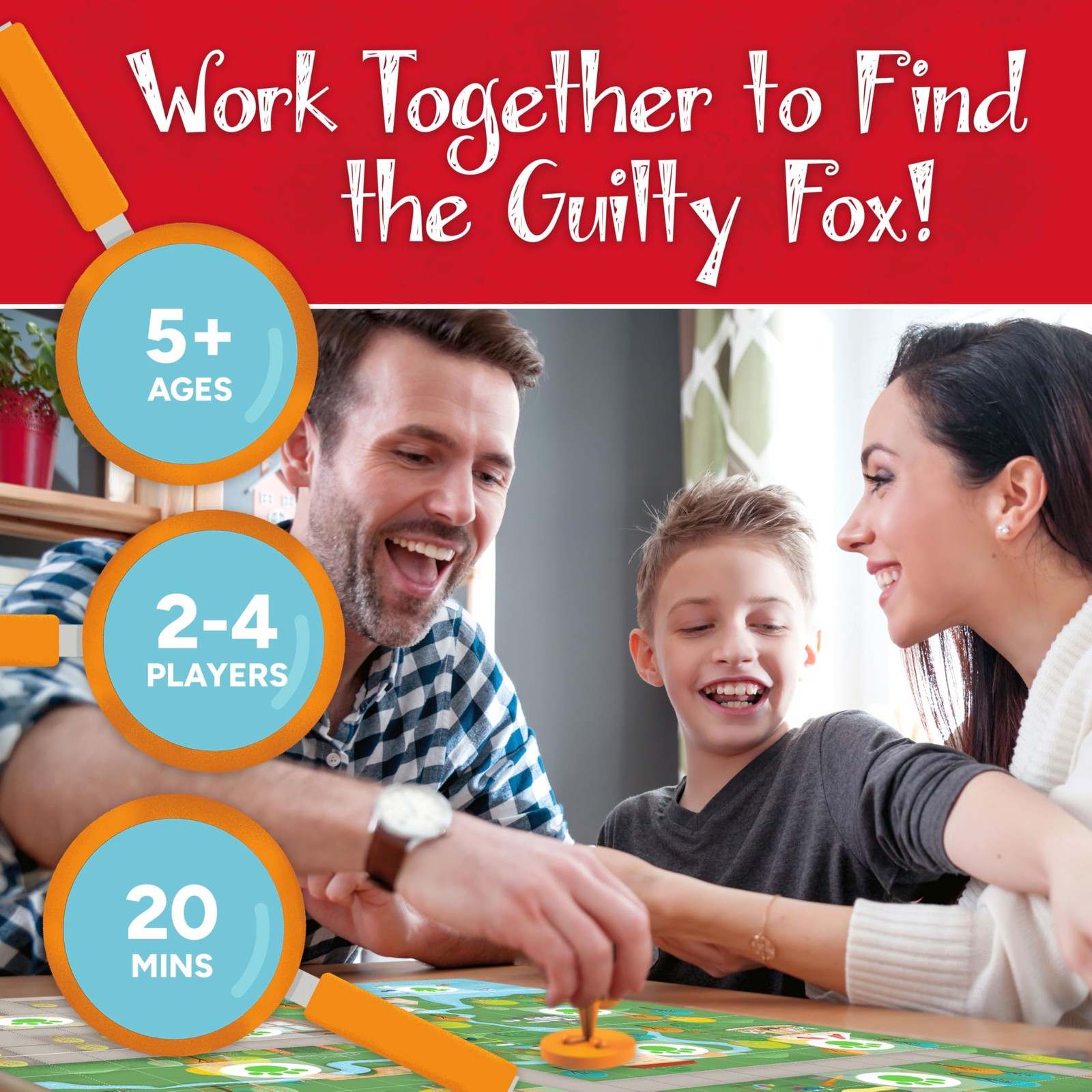 OUTFOXED, A CLASSIC WHO DUNNIT GAME FOR PRESCHOOLERS, Standard, Multi-colored