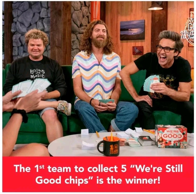 Spin Master Games Rhett & Link, We’re Still Good Party Card 1, Multicolor