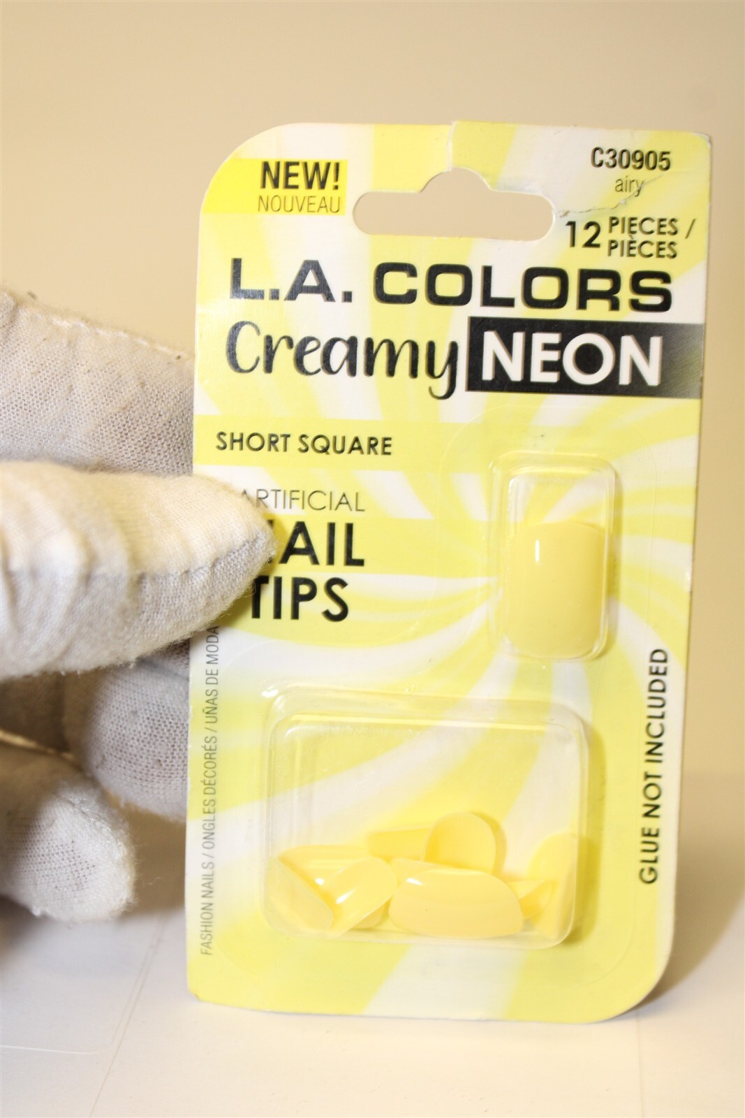L.A. Colors / b-color NEW Assorted Colors Nail Tips Lot X 17 Includes Tattoos