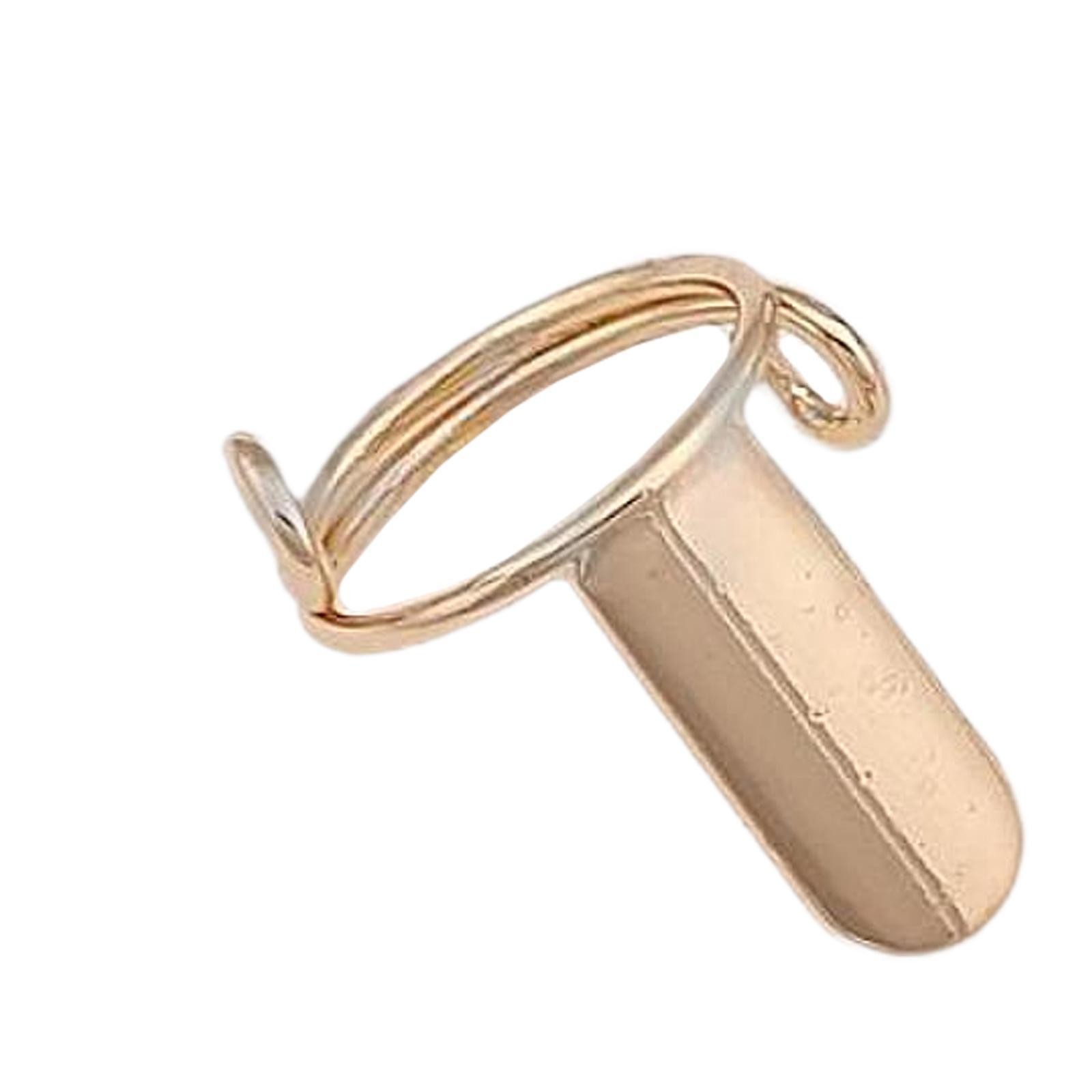 10 Pieces Nail Rings for Acrylic Nails & Press on Nails Daily Wear Wearable