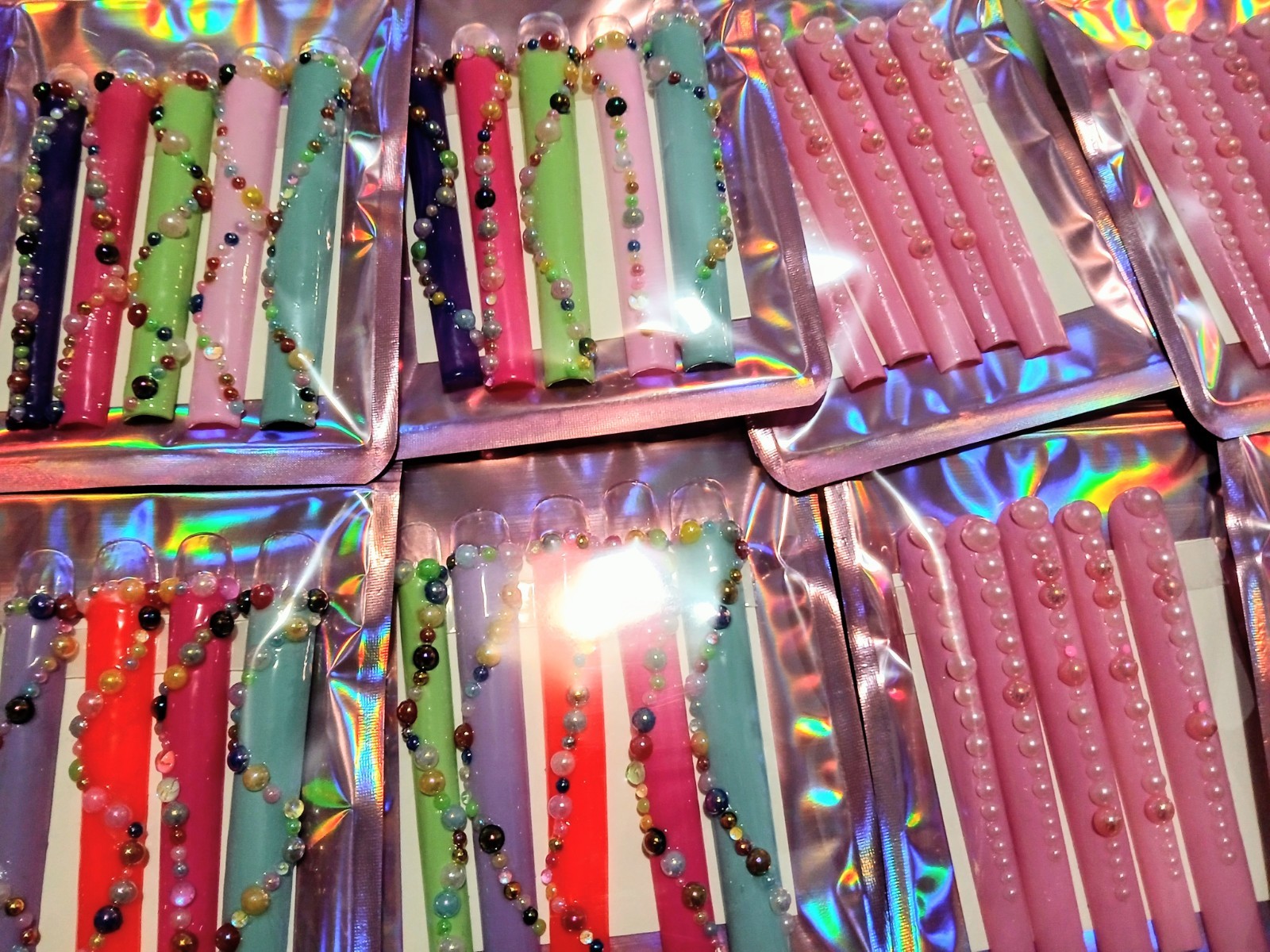 Press On Nails Wholesale Vendor 50 Sets (Start A Nail Business) Logo Included
