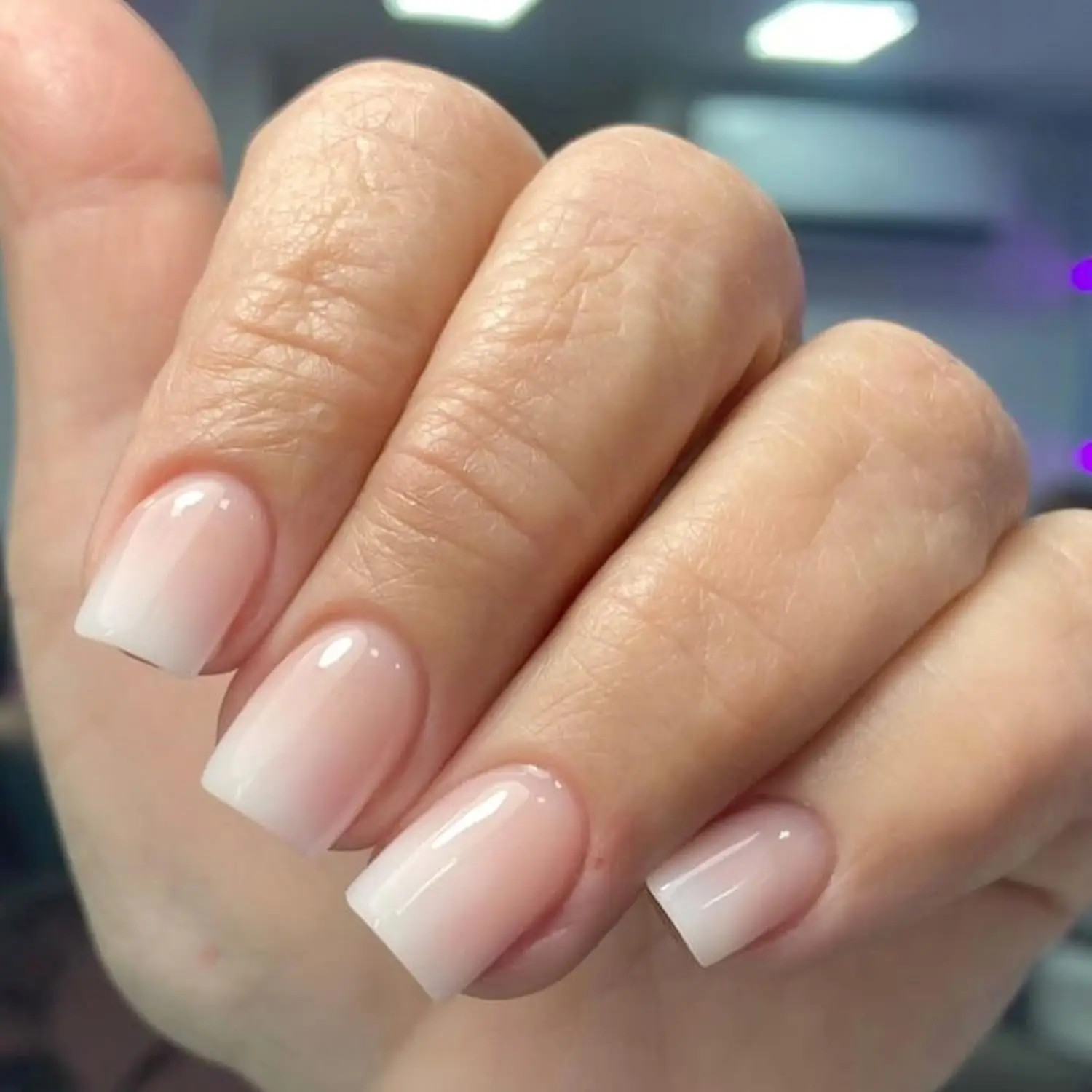 24PCS Press on Nails Short Almond Medium Fake False Nails With Glue Acrylic