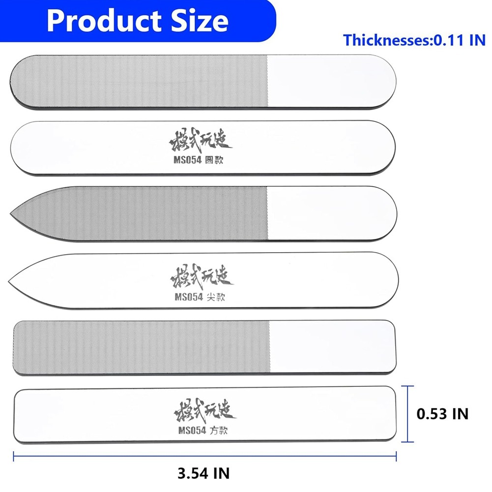 3 PCS Grinding Tools Glass Polishing Files 8000 10000 C8M12580