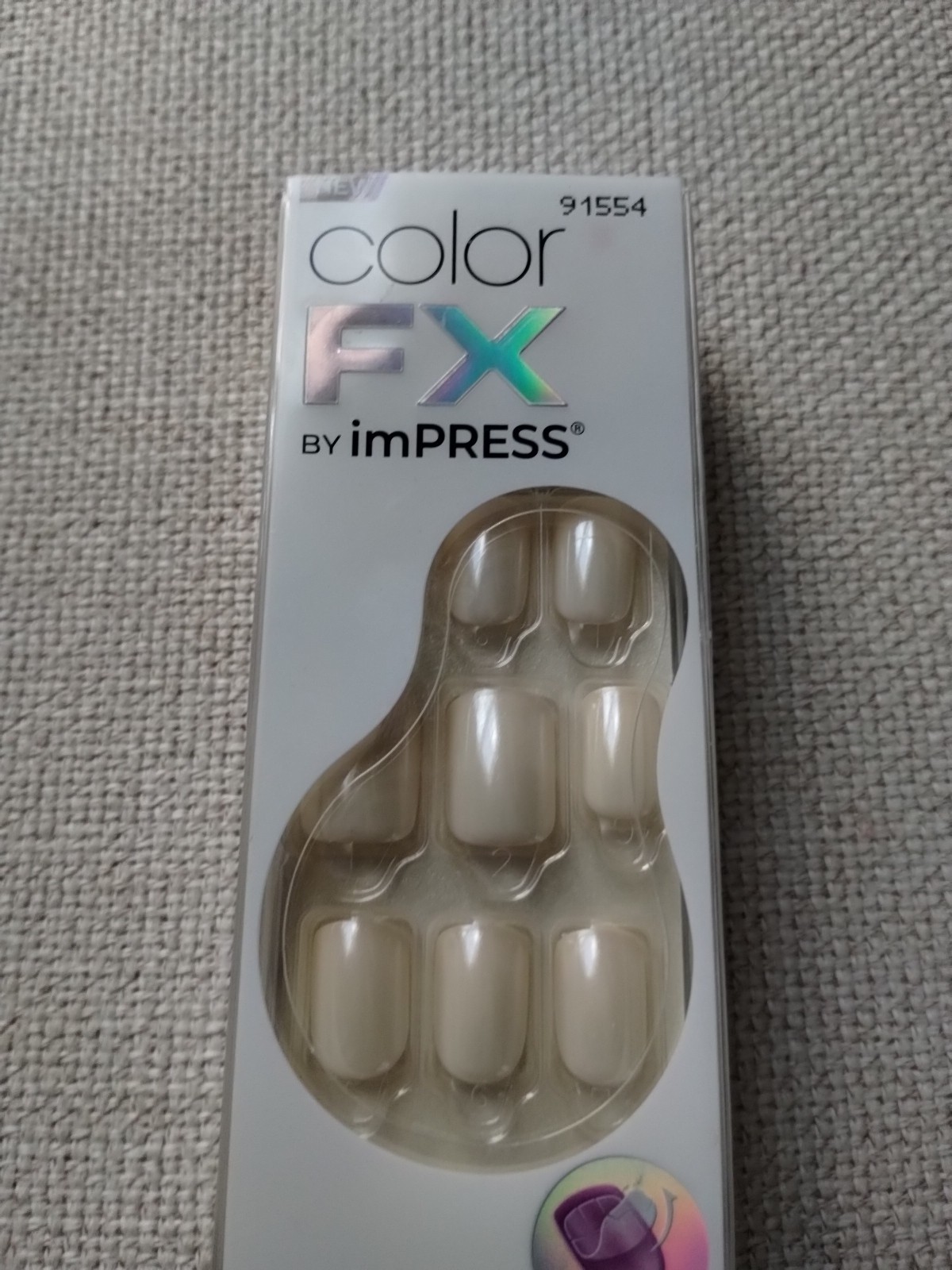 Color FX By Impress Short Nails 30 Invincible new