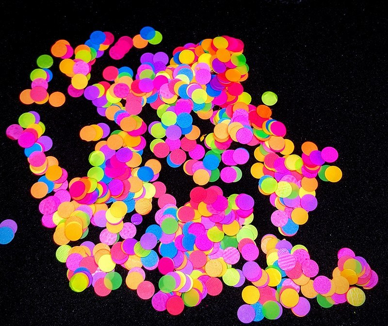 3MM DOT Mixed Neon DOT Glitter~Nail Art•Acrylic•Gel•Body Art•Festival•Crafts