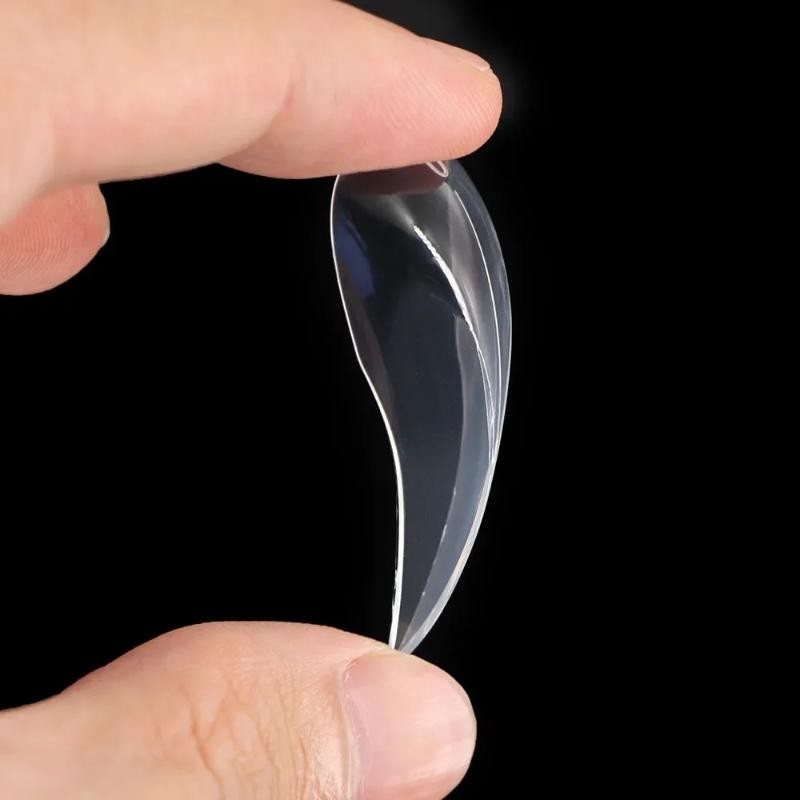 140 Pcs/box Curved Stiletto Nail Dual Forms For Poly Gel Eagle Claw Form