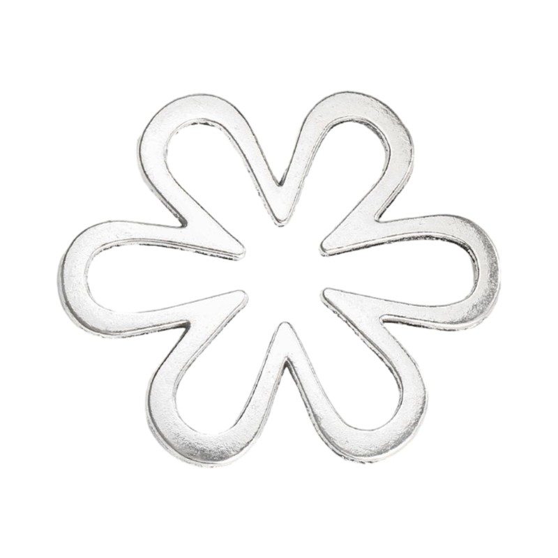 Jewelry Making Irregular Flower Bead Earring Dangle Pendant 3D Flower Charm