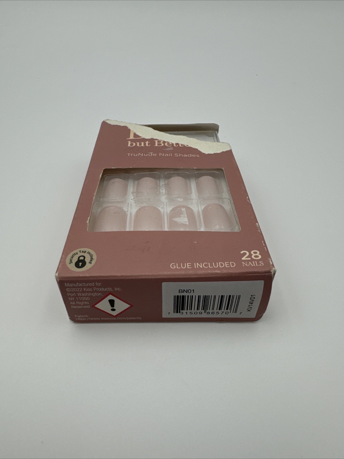 Kiss Gell True Nail Shades BN01