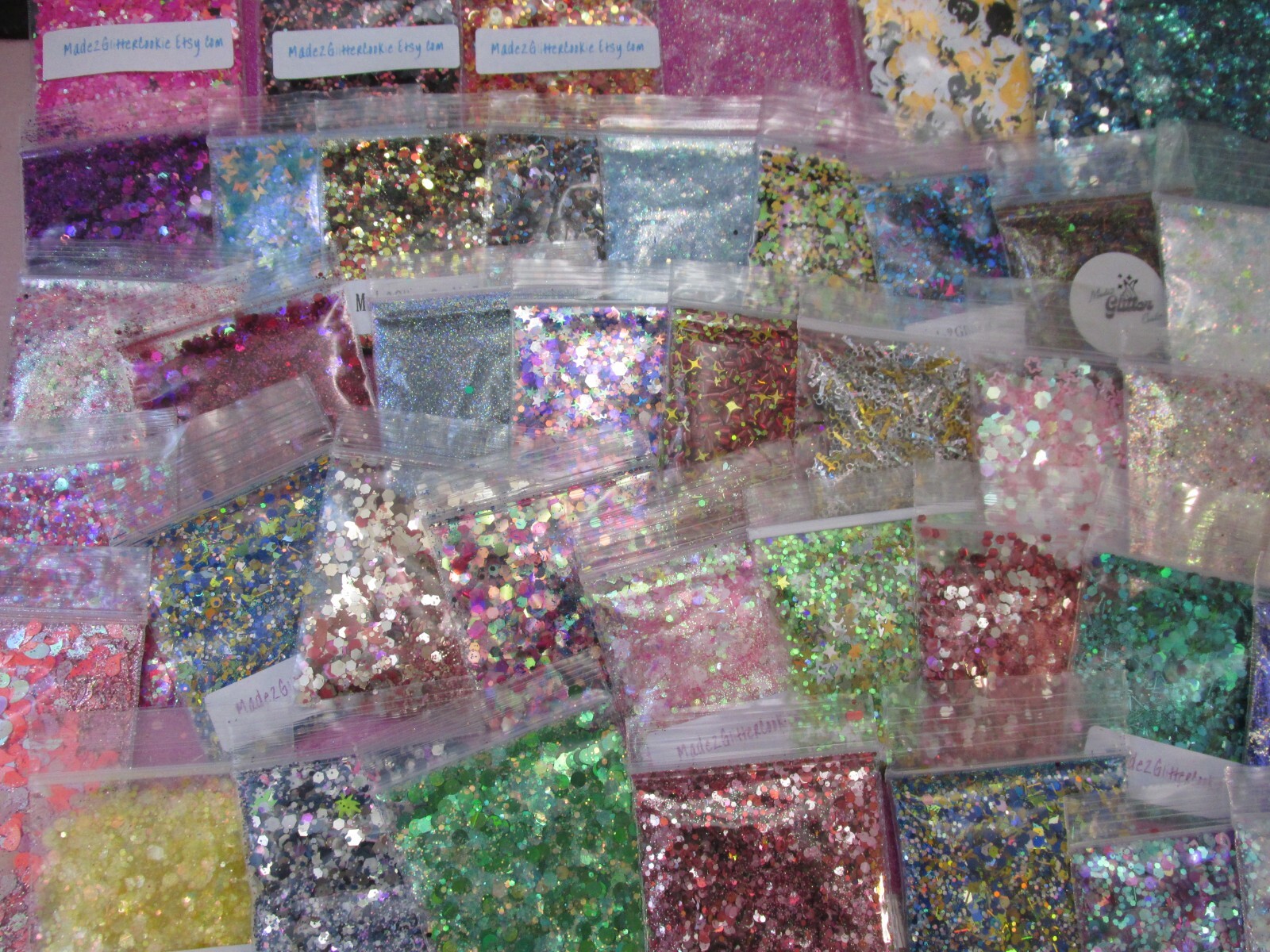 40 pieces Glitter Bundle for nail art