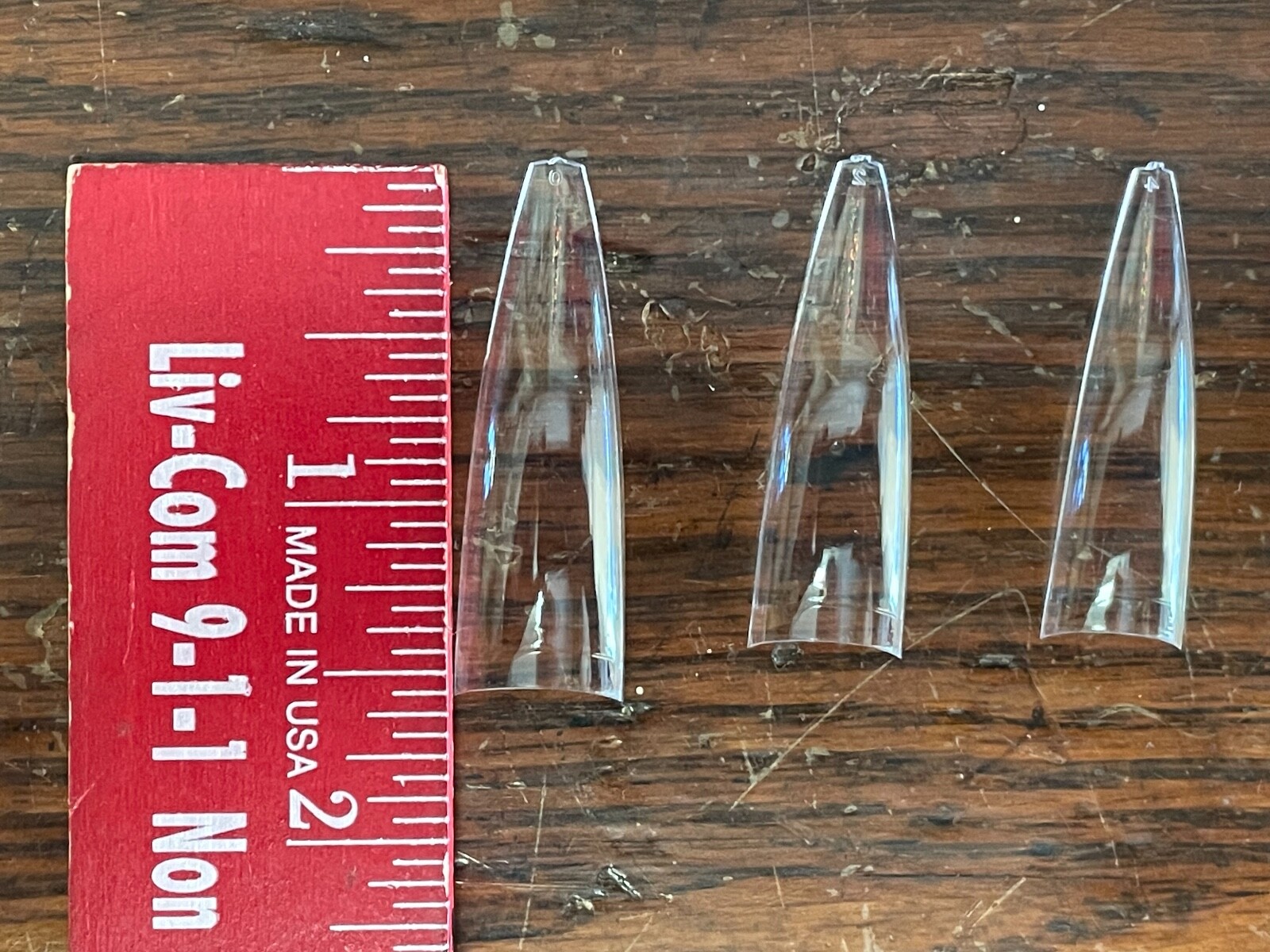 7 Boxes of Wellquinn Clear Coffin C Curve False Nails (X003XRUVYD)
