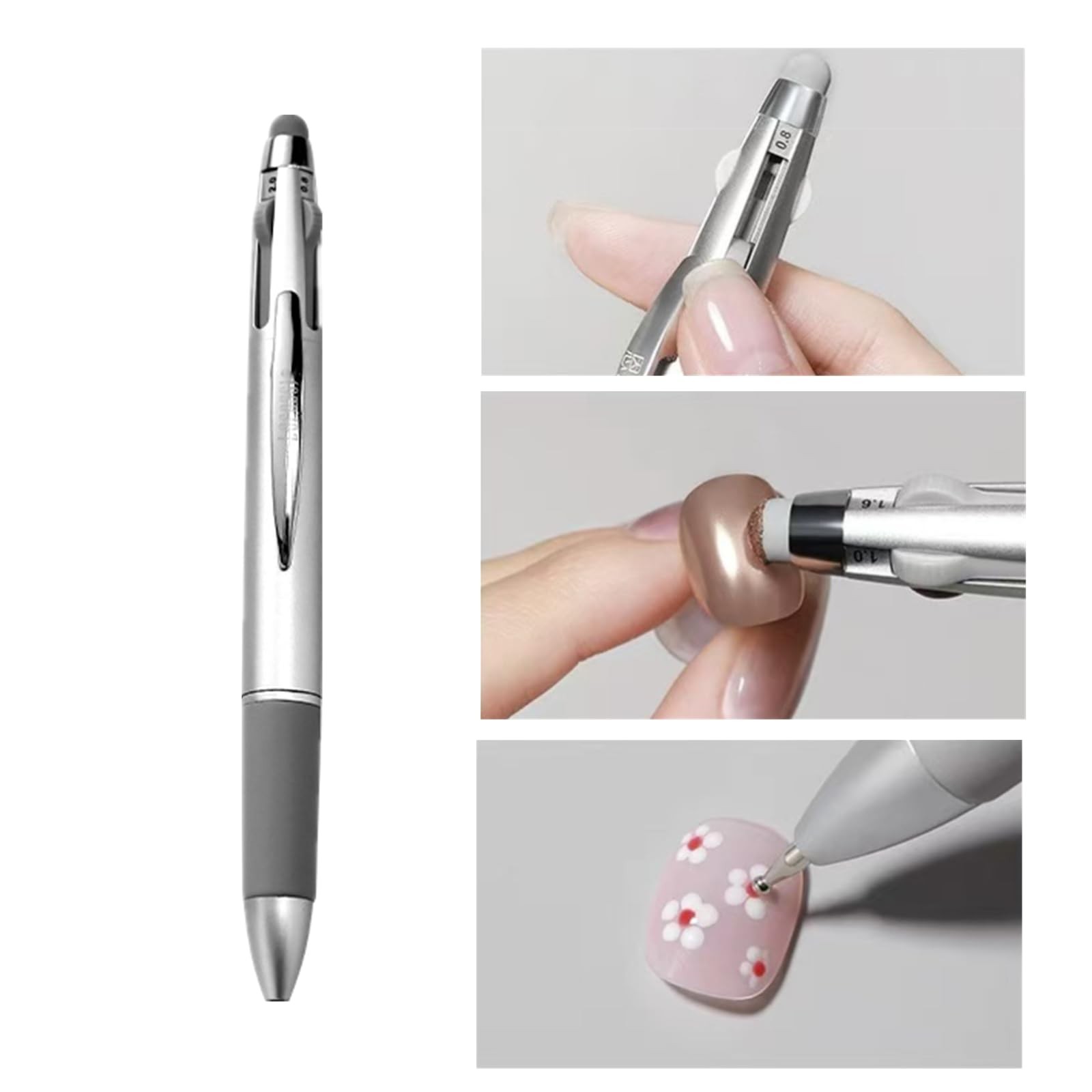 5 in 1 Nail Art Dotting Pen – Ballpoint Design Kit, Professional Tool for Beauty