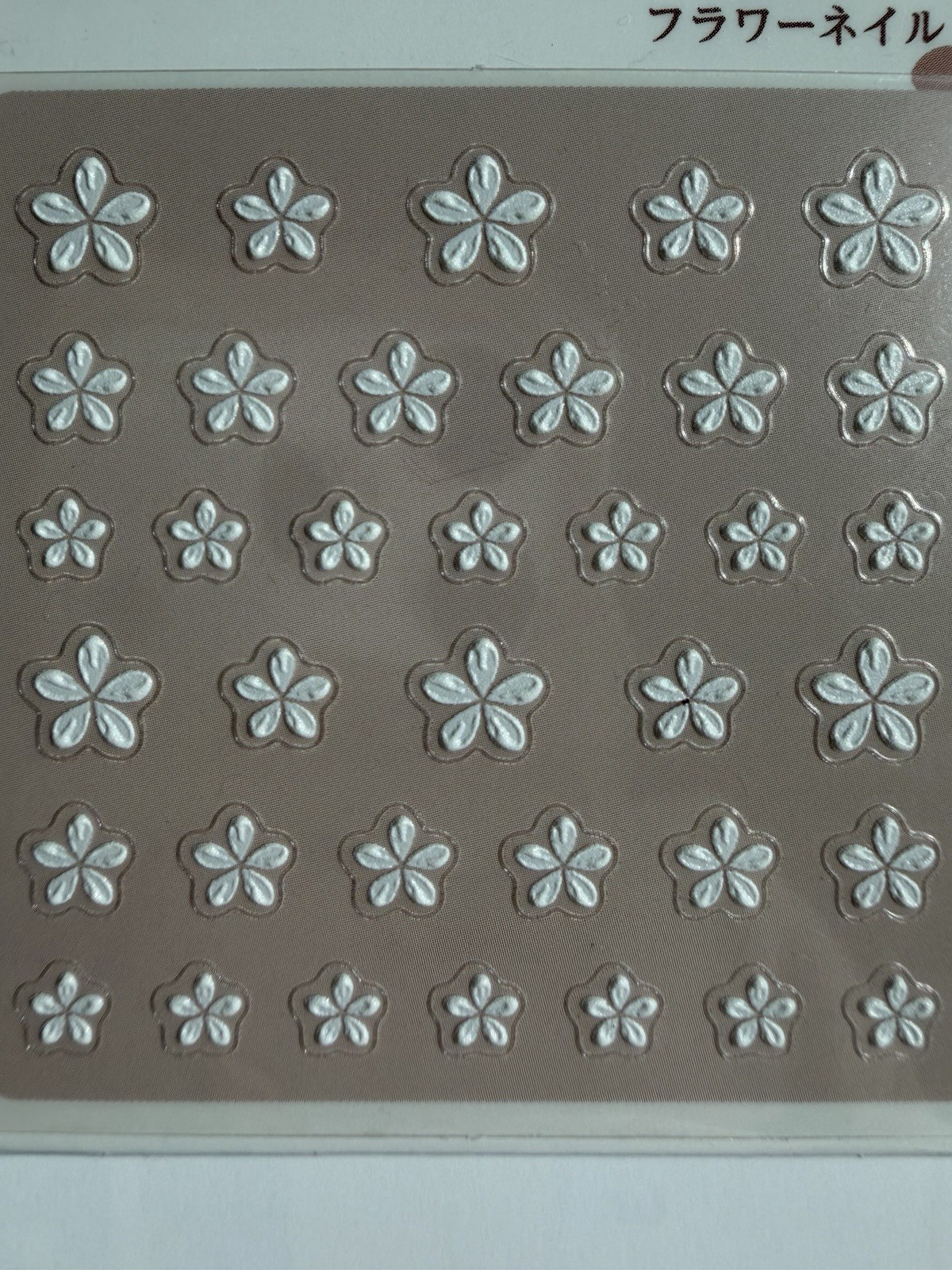 Sakura Nail Sticker Set 3 Sheets 3D Flower & Water Transfer Spring Japan NP-11