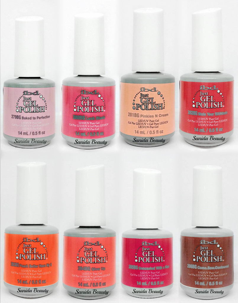IBD Just Gel Polish PEACH PALETTE 2018 Summer Collection- Pick Your Color 0.5oz