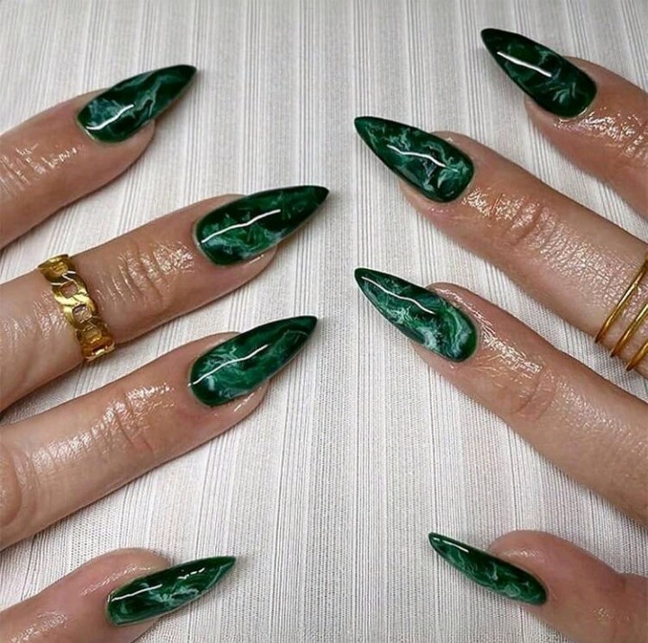 HARRY POTTER House Of Slytherin False Nail Set
