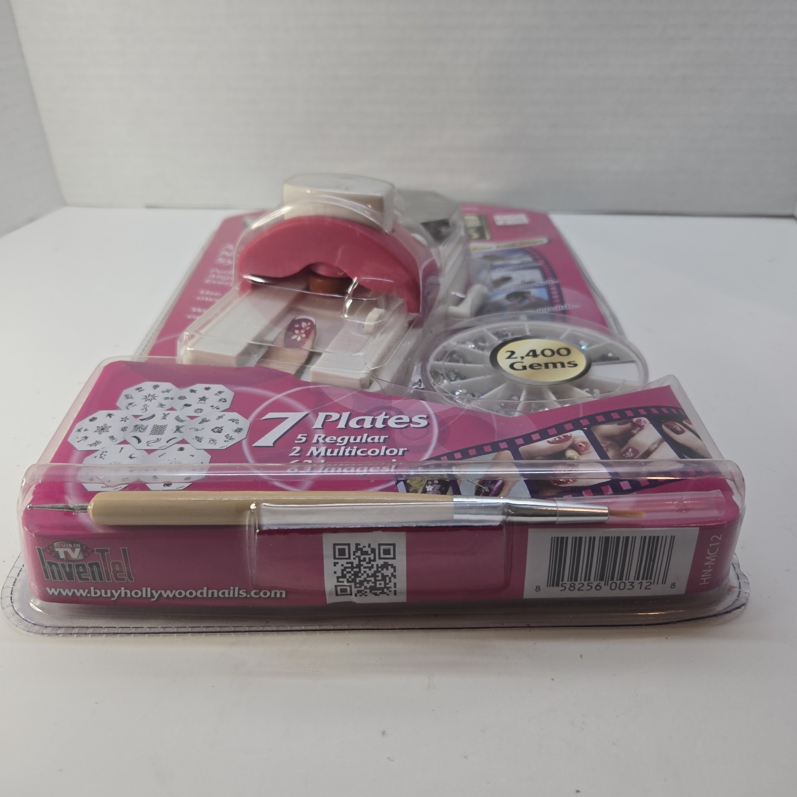 Brand New Inventel Hollywood Nails All In One Nail Art System Kit As Seen On TV