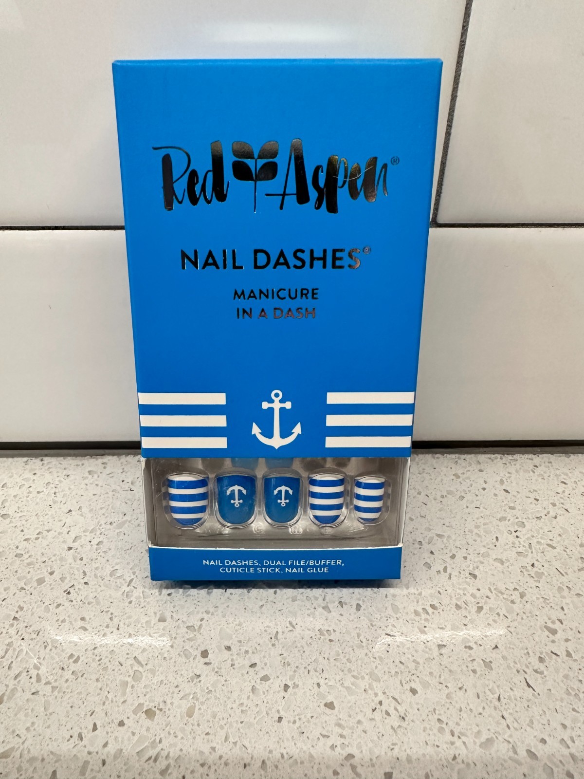Red Aspen Press On Nails – Choose Your Dash – Buy more and save!