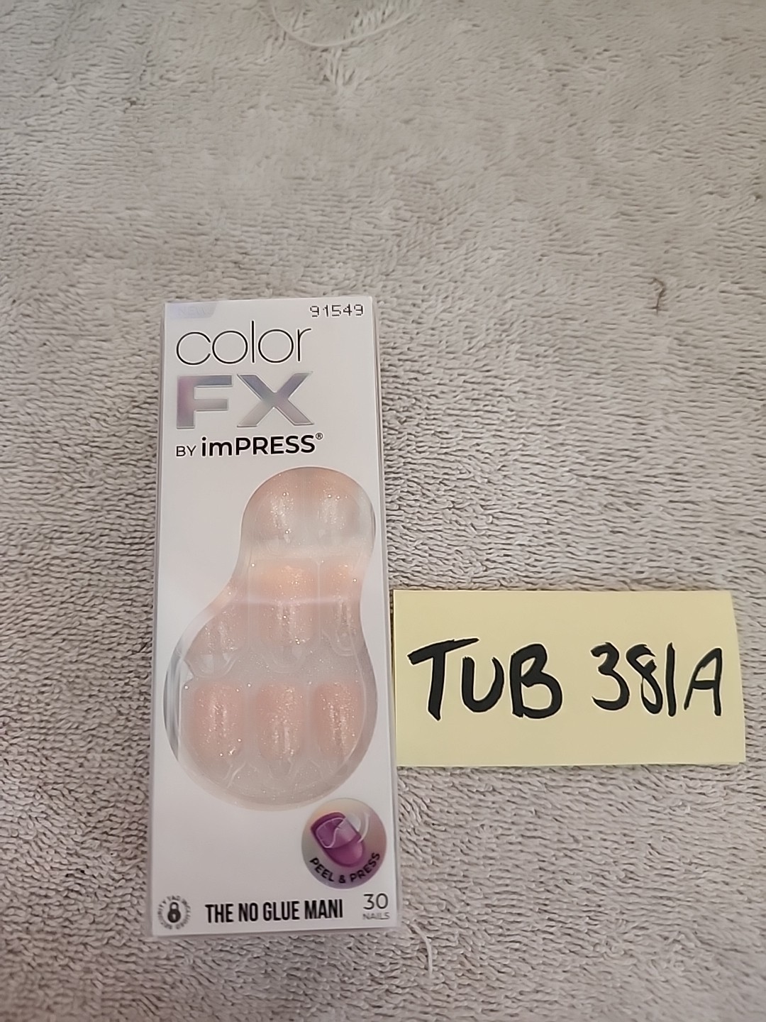 Kiss Color Fx By Impress The No Glue Mani ~ 30 NAILS ~ Popstar