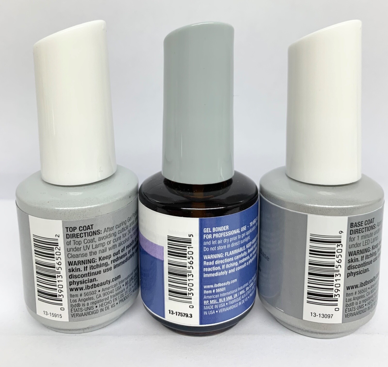IBD Just Gel Polish- Choose any Primer/ Bond/ Base/ Top 0.5oz/15ml