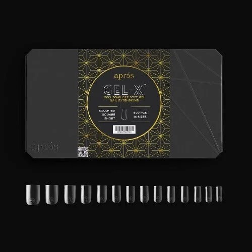 Apres Gel-X Sculpted Square Short (Box of 600 Tips)