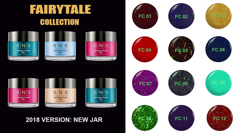 SNS Nail Color Dipping Powder Fairytale Collection (FC) 1oz *Choose any Color*