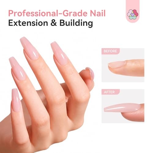 100 G Builder Gel for Nails – 3.5 oz Light Pink Nail A2 – Light Pink Gel