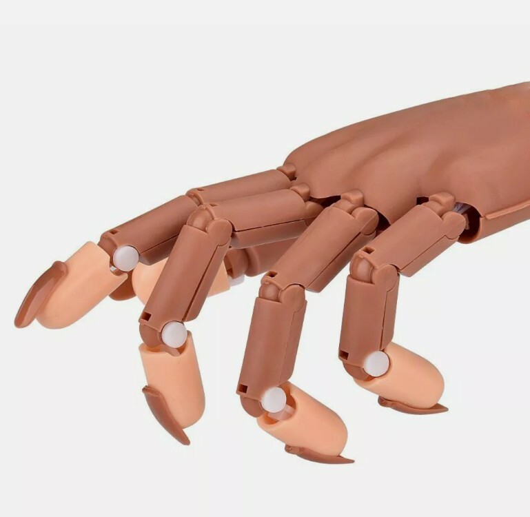 Replacement Nails for Nail Training Practice Hand Art Manicure Display, bin 208