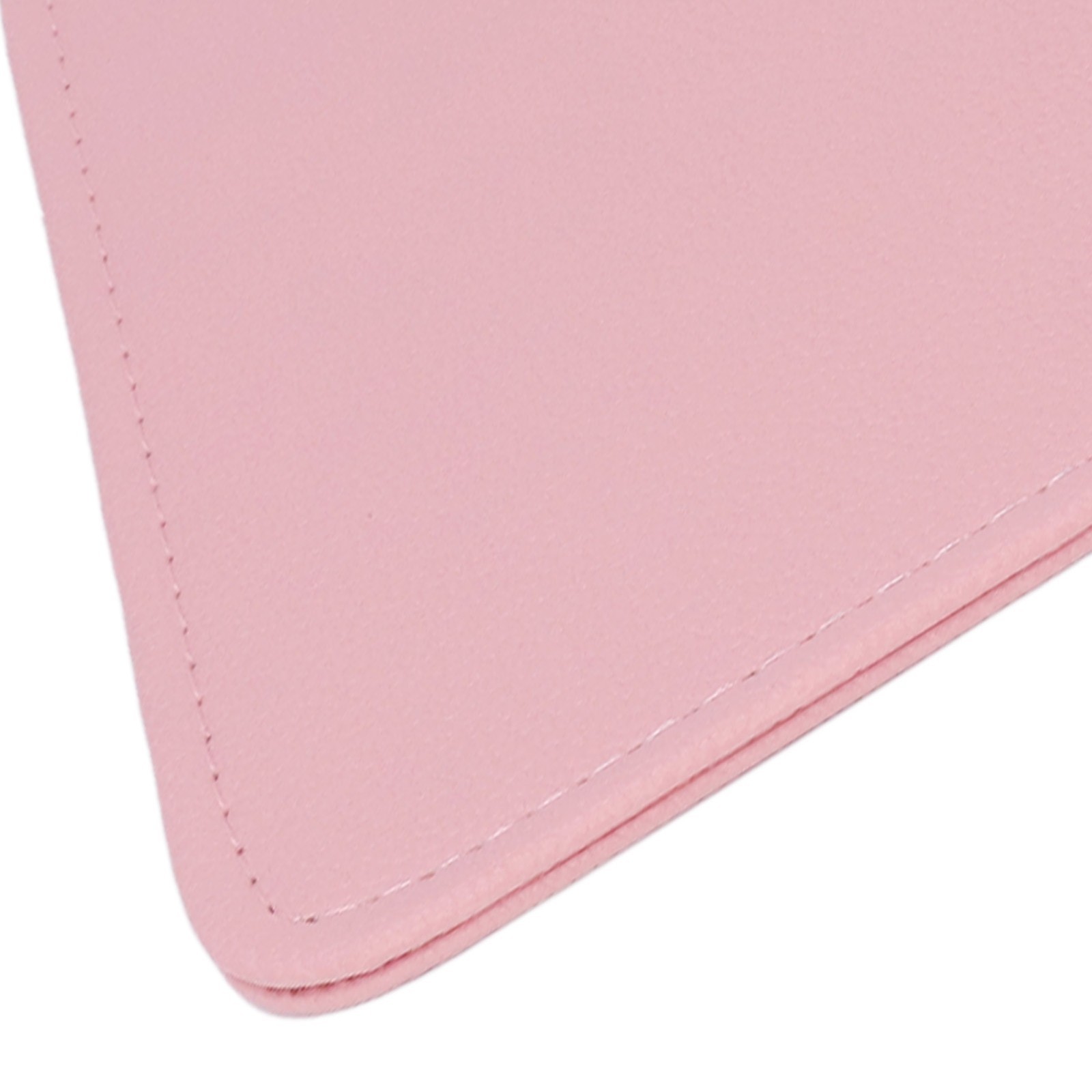 Pink Nail Art Table Mat PU Leather Washable Litchi Pattern Nail Pad Manicure