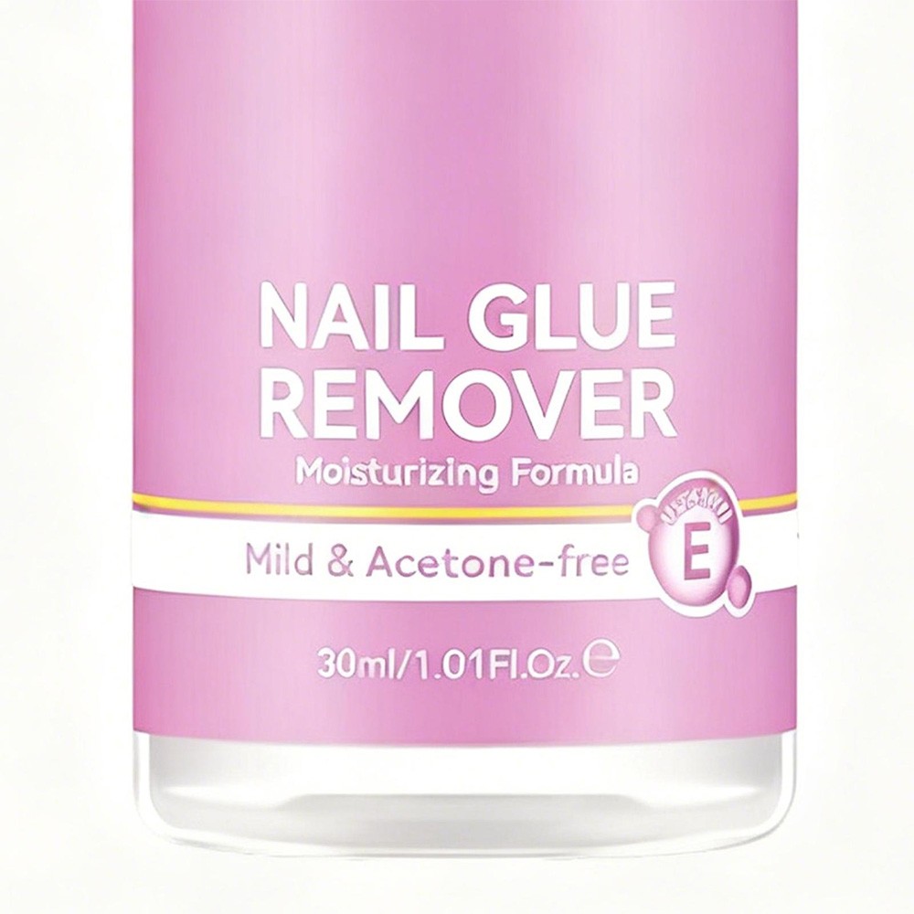 Nail Glue Remover Glue Off For False Nails, Press On Nails Glue Remover 30ml