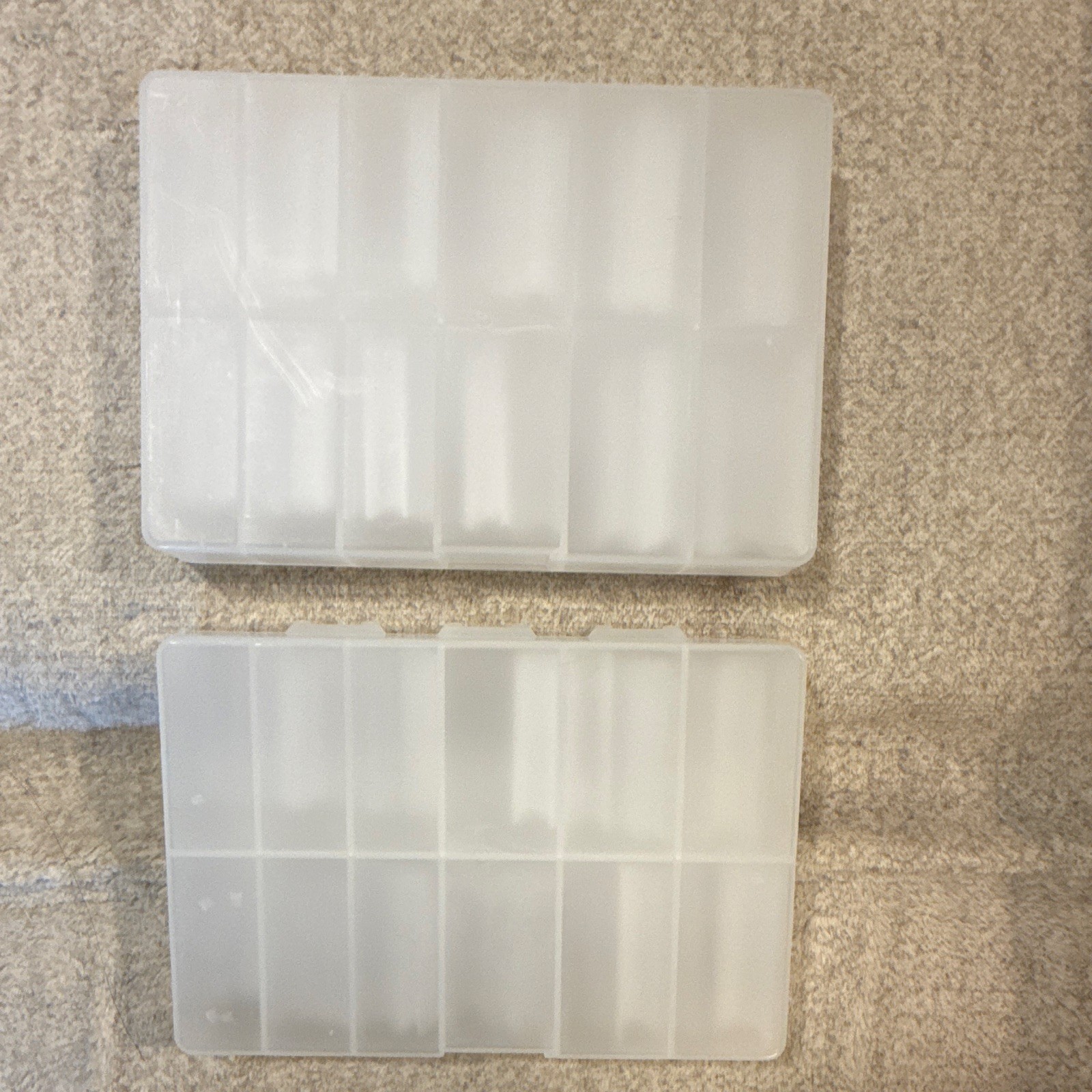 SET OF 2- Dose of Nails Long Square Matte Clear Full Cover Nail Tips 240pc