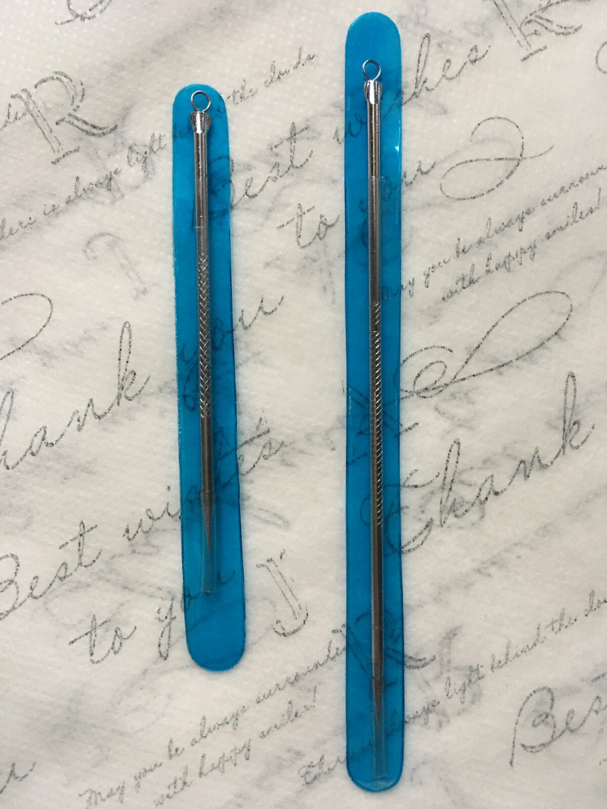 Set Of 2 Blackhead Remover Pin , Pore Clear tool ( 1 Pack 2 Pins )St-275