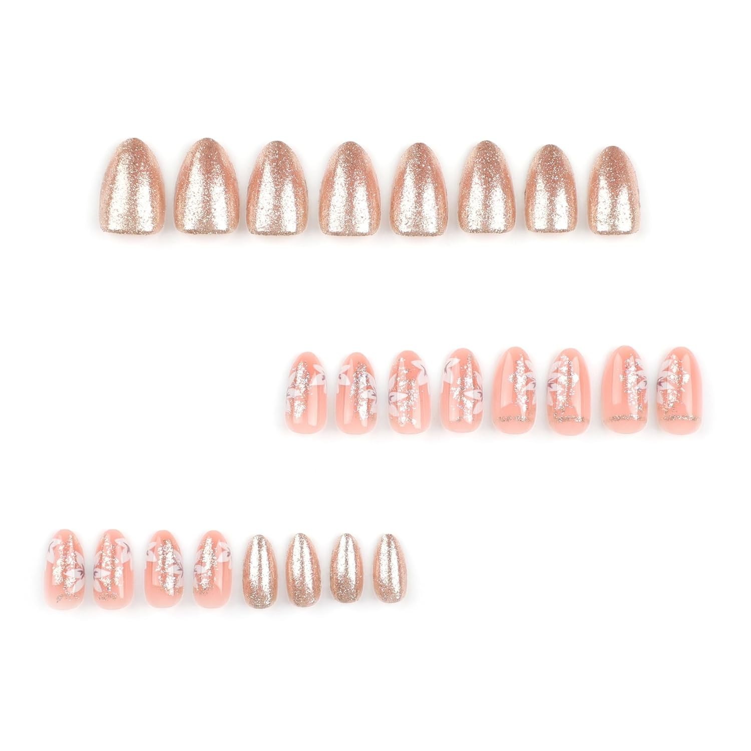 Secret Lives Premium Glossy Reusable Artificial Skin Color with Golden Glitter