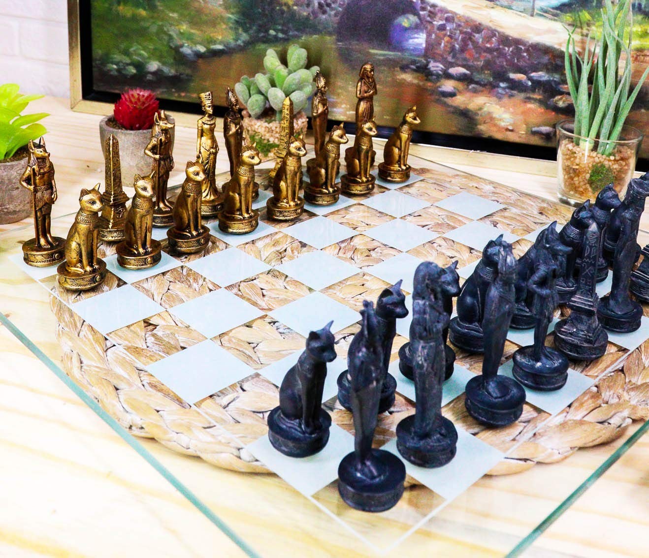 Ebros Kingdoms at War Legendary Historical Ancient Egyptian Grey and Gold