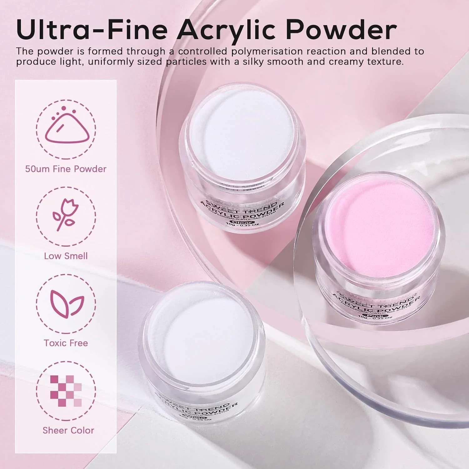 Acrylic Nail Kit for Beginners: Professional Acrylic Powder Set with Everything