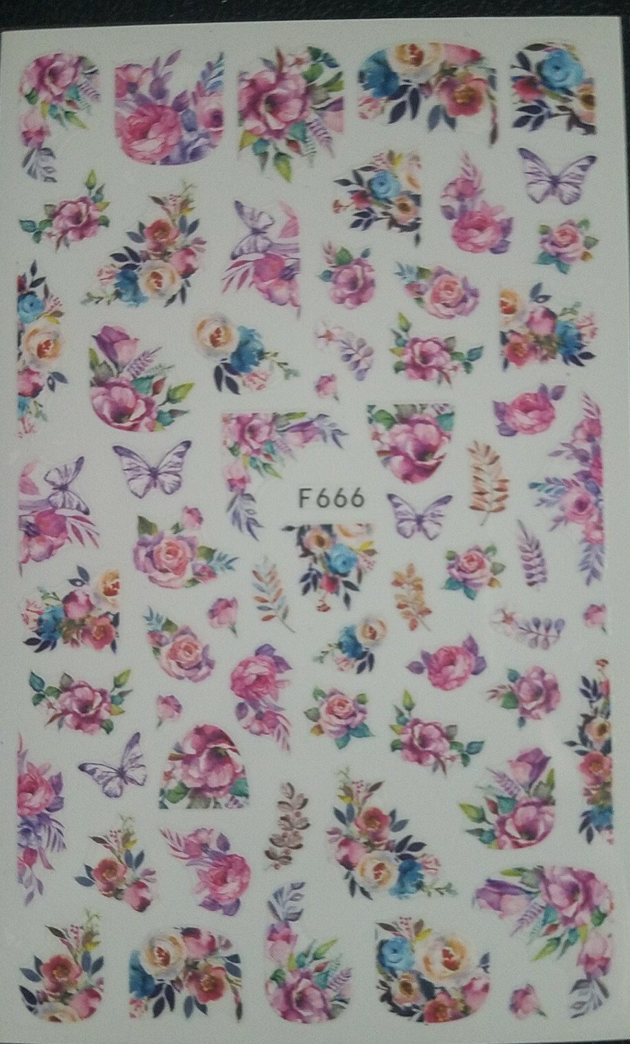 Pretty Flowers Nail Stickers