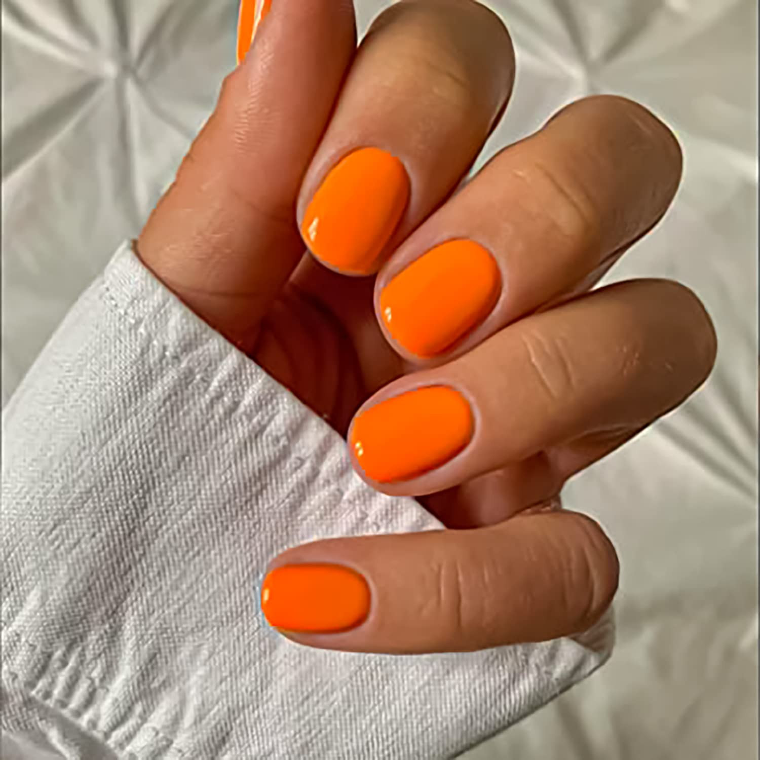 Short Square Press on Nails Solid Color Blackish Green Fake Nails | Extra Short