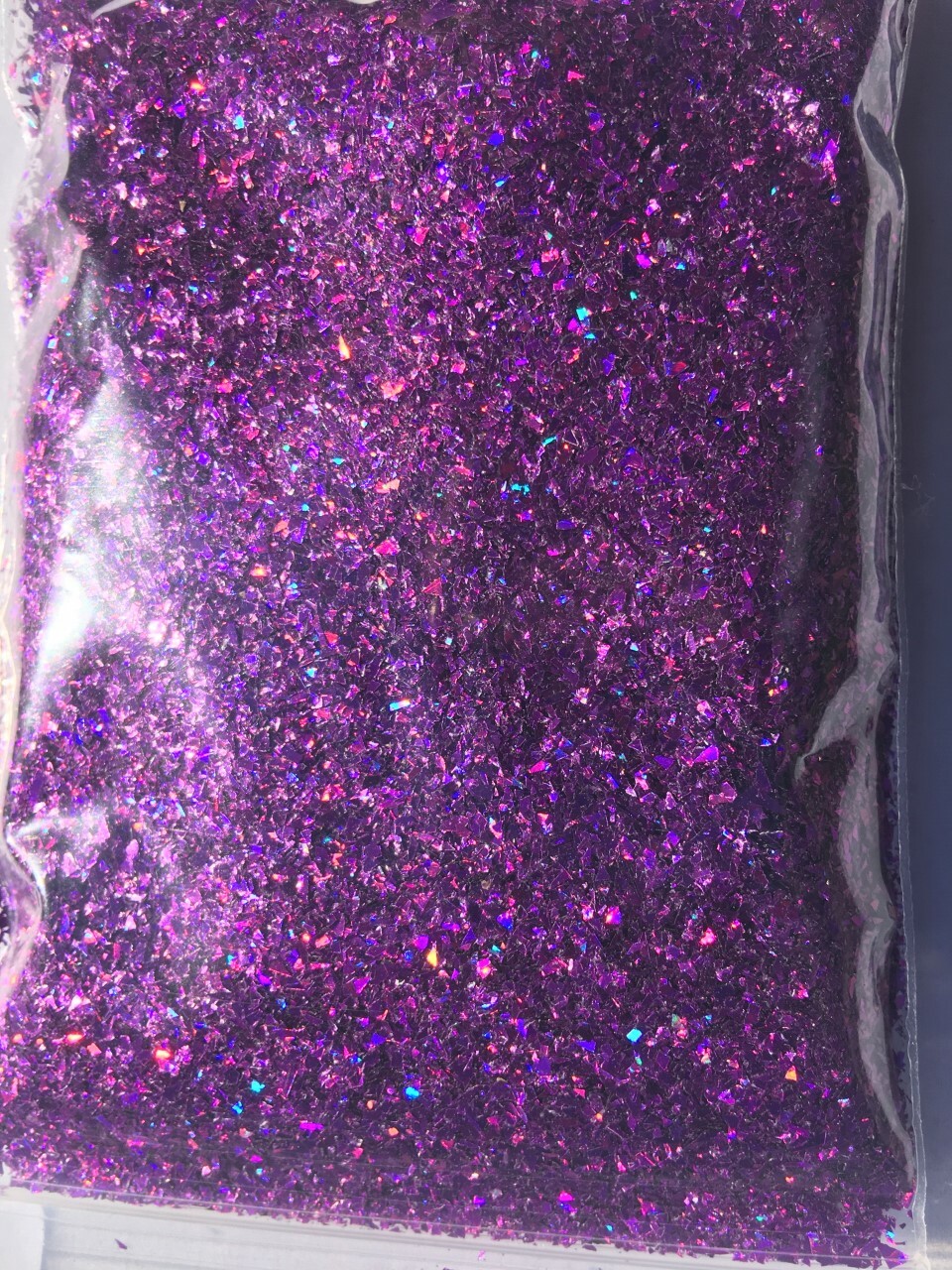 Solvent Resistant IRREGULAR shape Glitter (RoyalPurple)Nail Art Face Crafts 1tsp