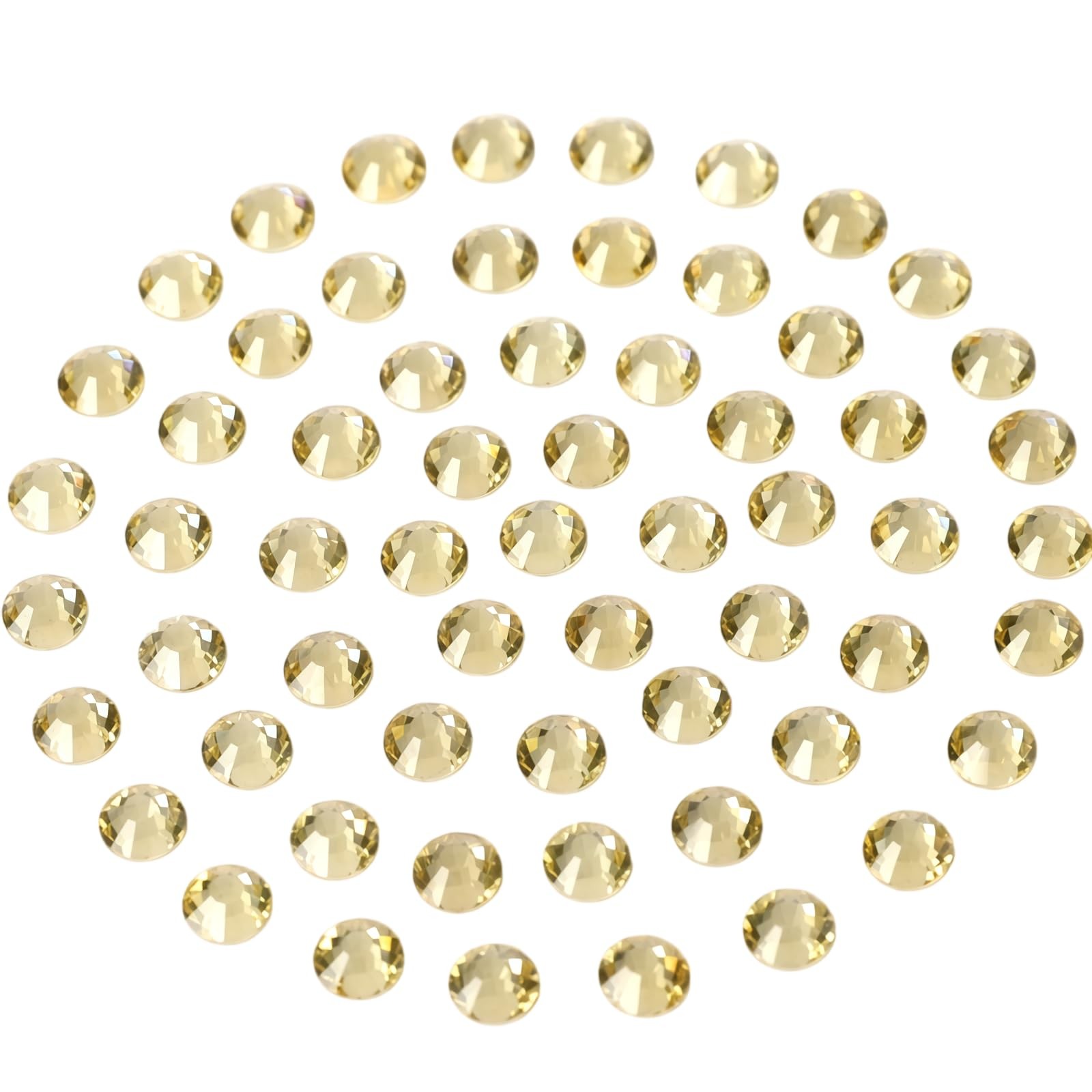 Diamonland Flatback Glass Crystal Rhinestones Rounds Gems for Bedazzling Nail…