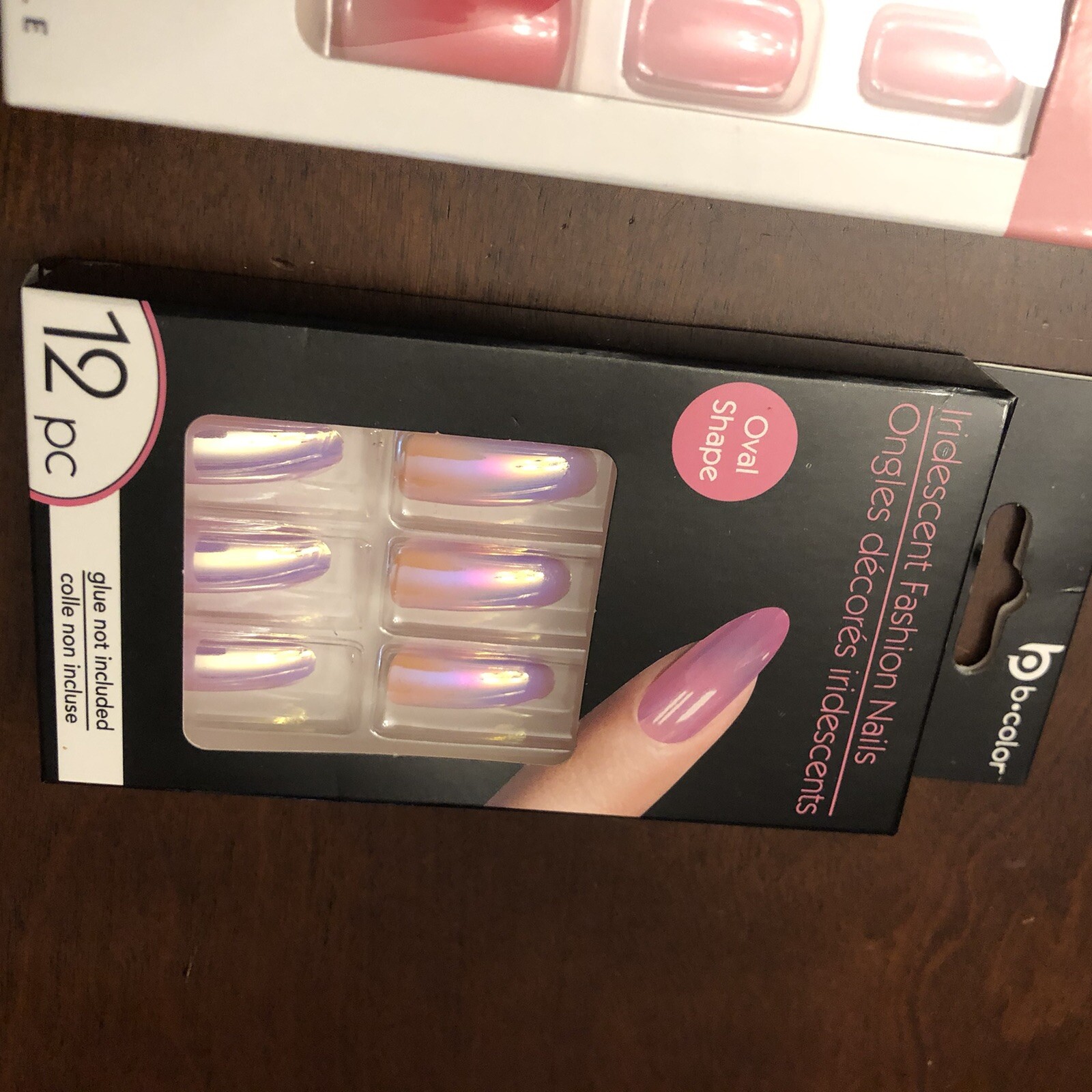 4 SETS PRESS ON NAILS Nail Art Tiny Gems Food Miniatures Acrylic Jewels Jars