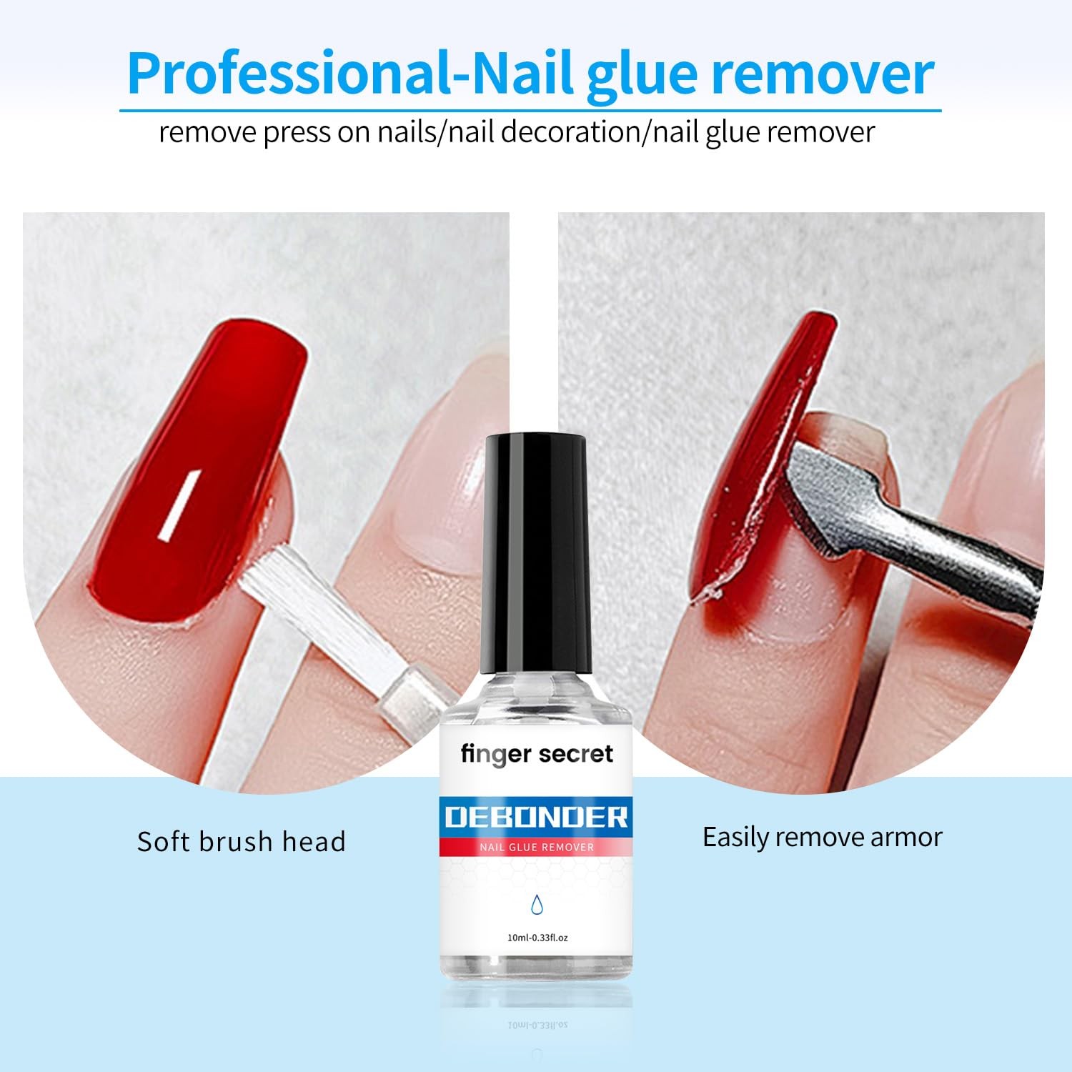 Nail Glue Rhinestones Dissolver Nail Glue Remove Press On Nail