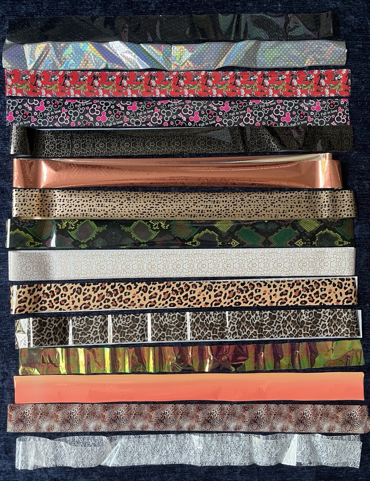 Foil Transfer Nail Art 45 Sheets 20/13 Inches Foil Nail Wraps