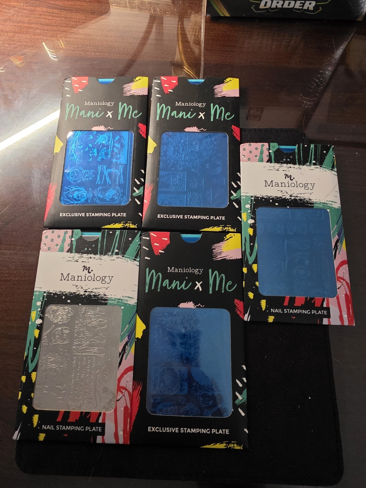 Maniology Monster Happily Never After Nail Stamp Plates Set Bm-xl191 To Bm-xl195