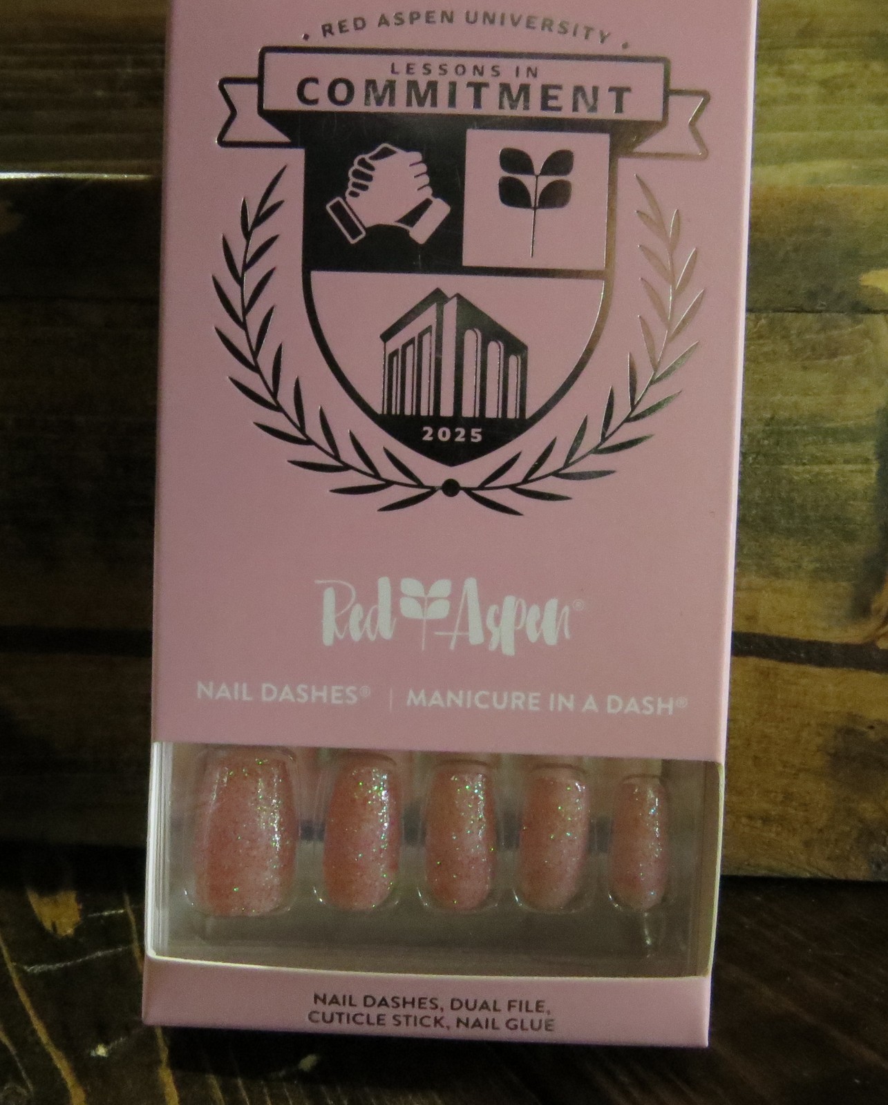 Red Aspen Nail Dashes Leilani’s Lessons in Commitment Press On Nails New