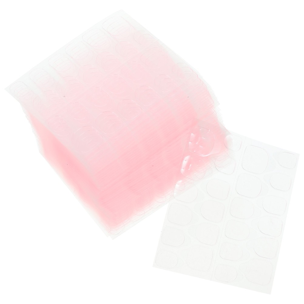 50 Sheets Adhesive Nail Tabs Press Stickers Toenail for Women